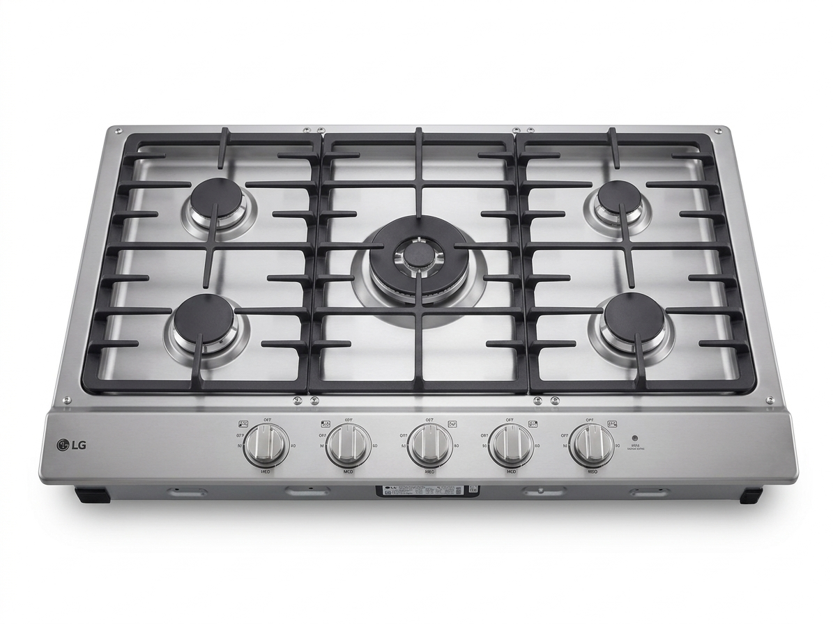 LG PureFlame 36 in. Smart Gas Cooktop with 5 Burners