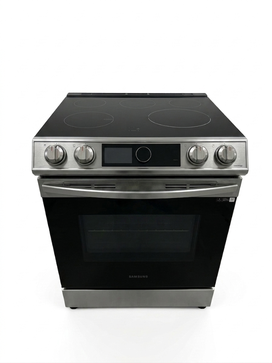 Samsung AeroSteel 30 Induction Range Fingerprint Resistant Georgia